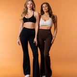 V-Back Flares Black