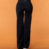 Signature Flat Pants Black