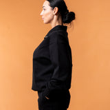 Royal Half Zip Black