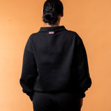 Royal Half Zip Black