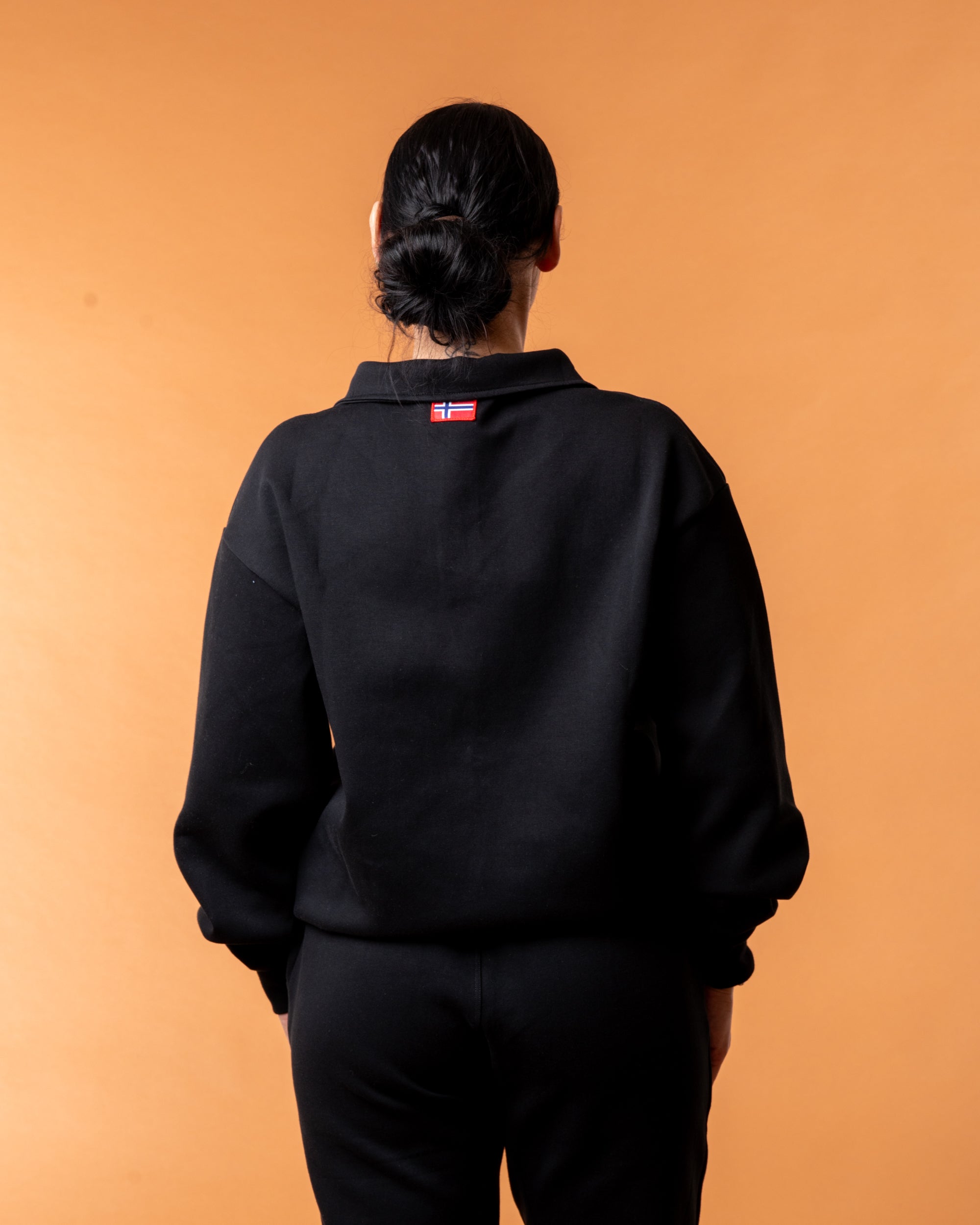 Royal Half Zip Black
