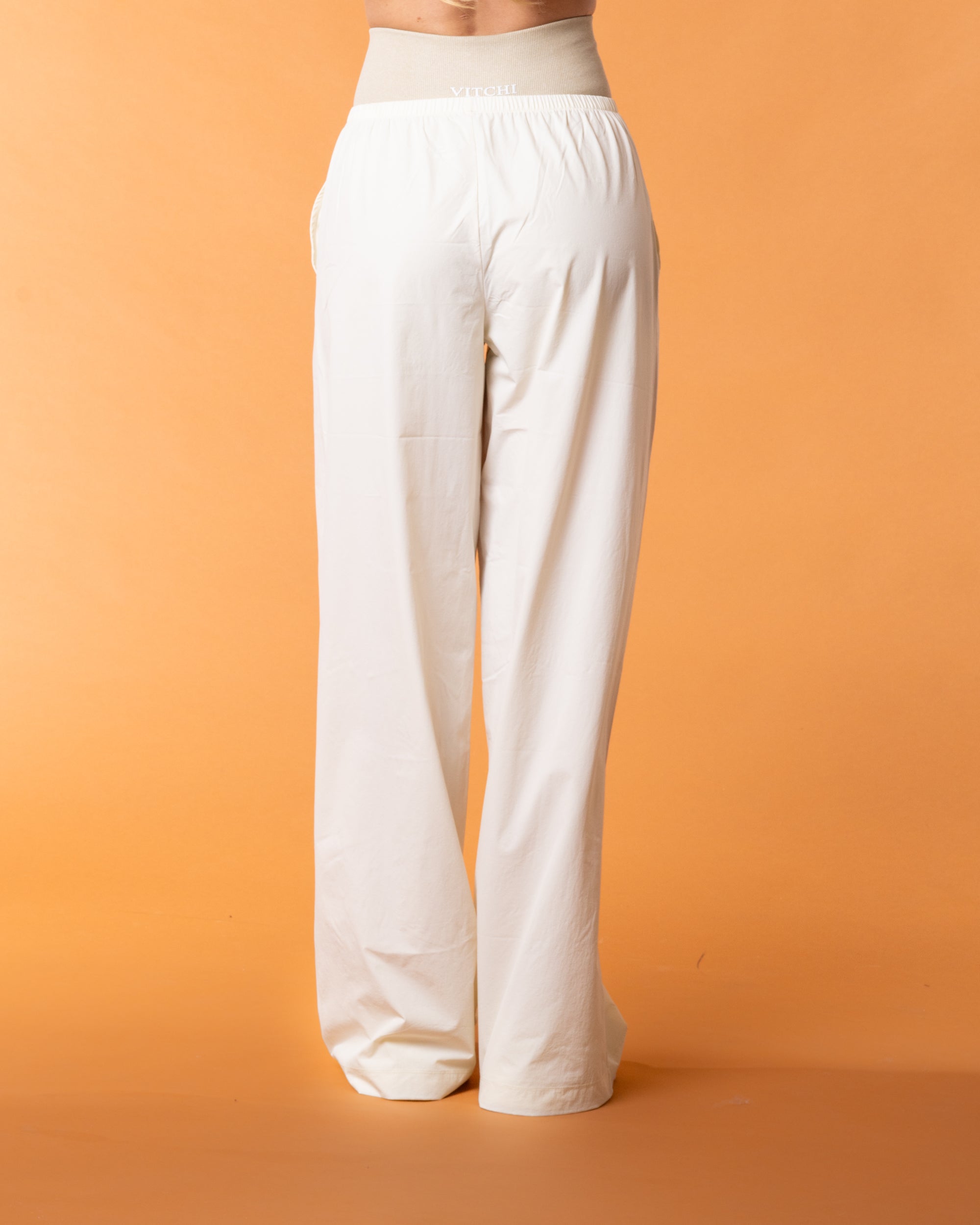 Off Duty Pants Cream