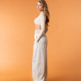 Off Duty Pants Cream