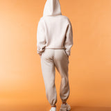 Luxe Tracksuit Hoodie Mocha