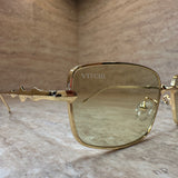 Mercury Glasses Amber Olive