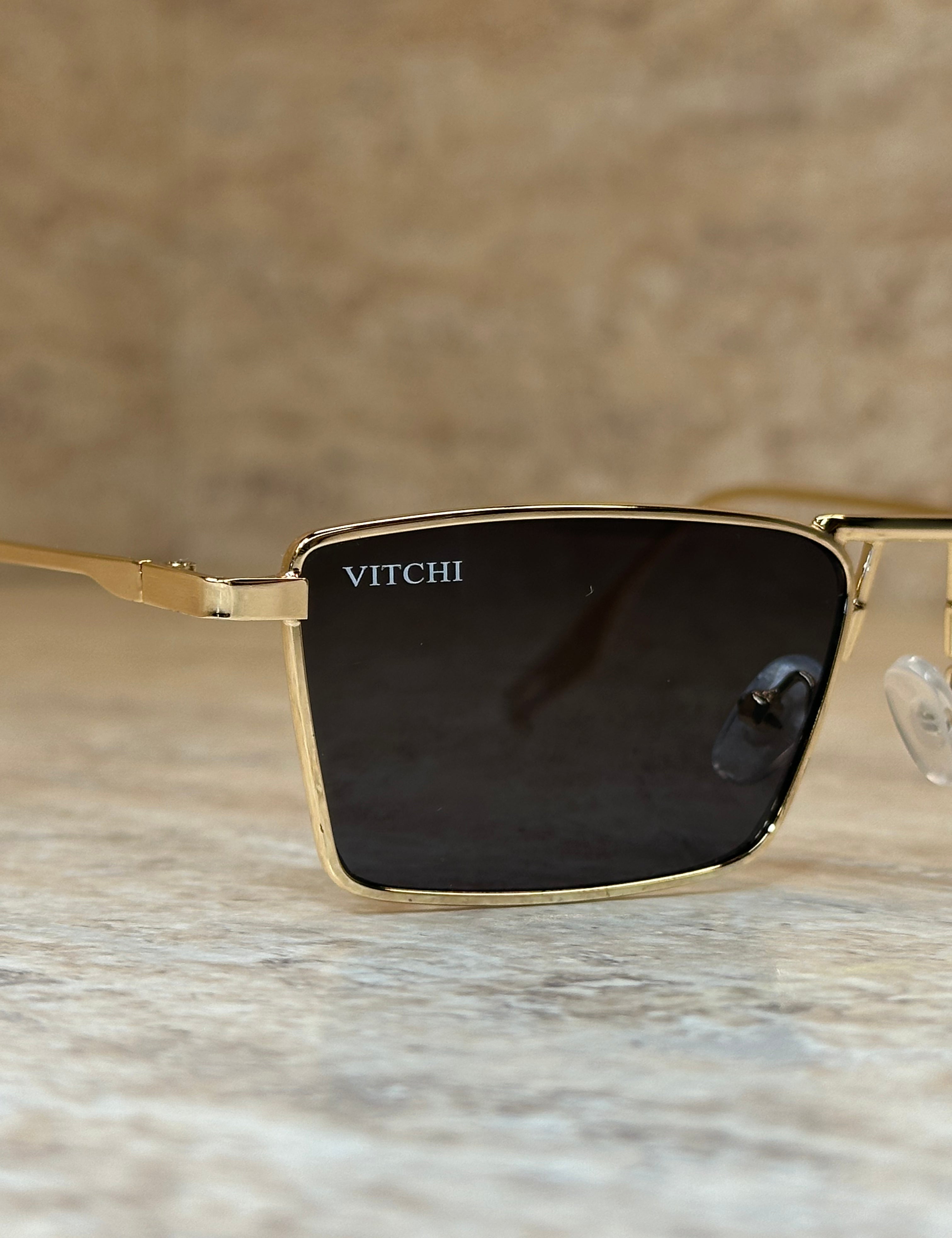 Bold Glasses Black Gold