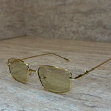 Mercury Glasses Amber Olive