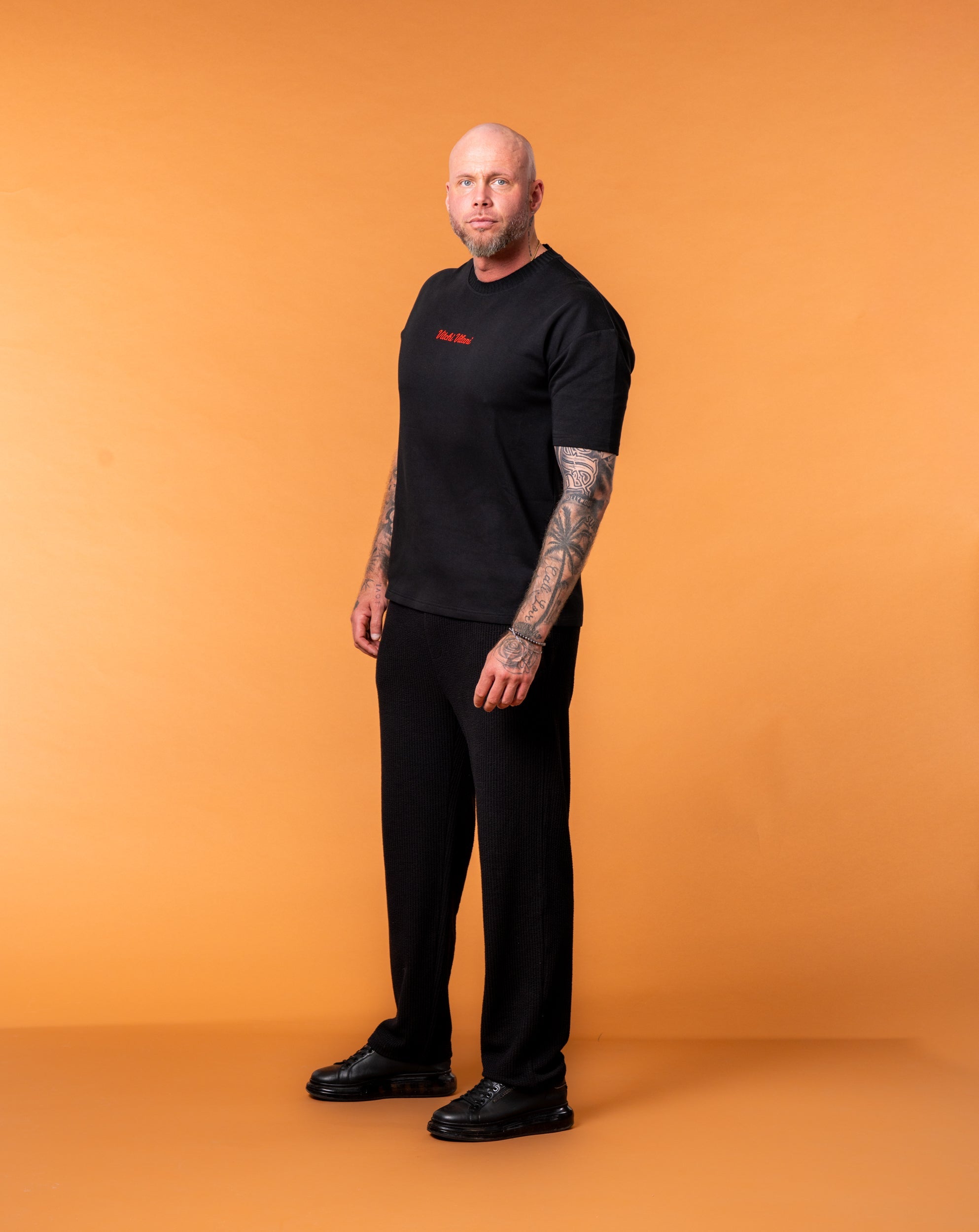 Aura Tee Black - NORTHLINE LABEL AS