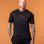 Aura Tee Black - NORTHLINE LABEL AS