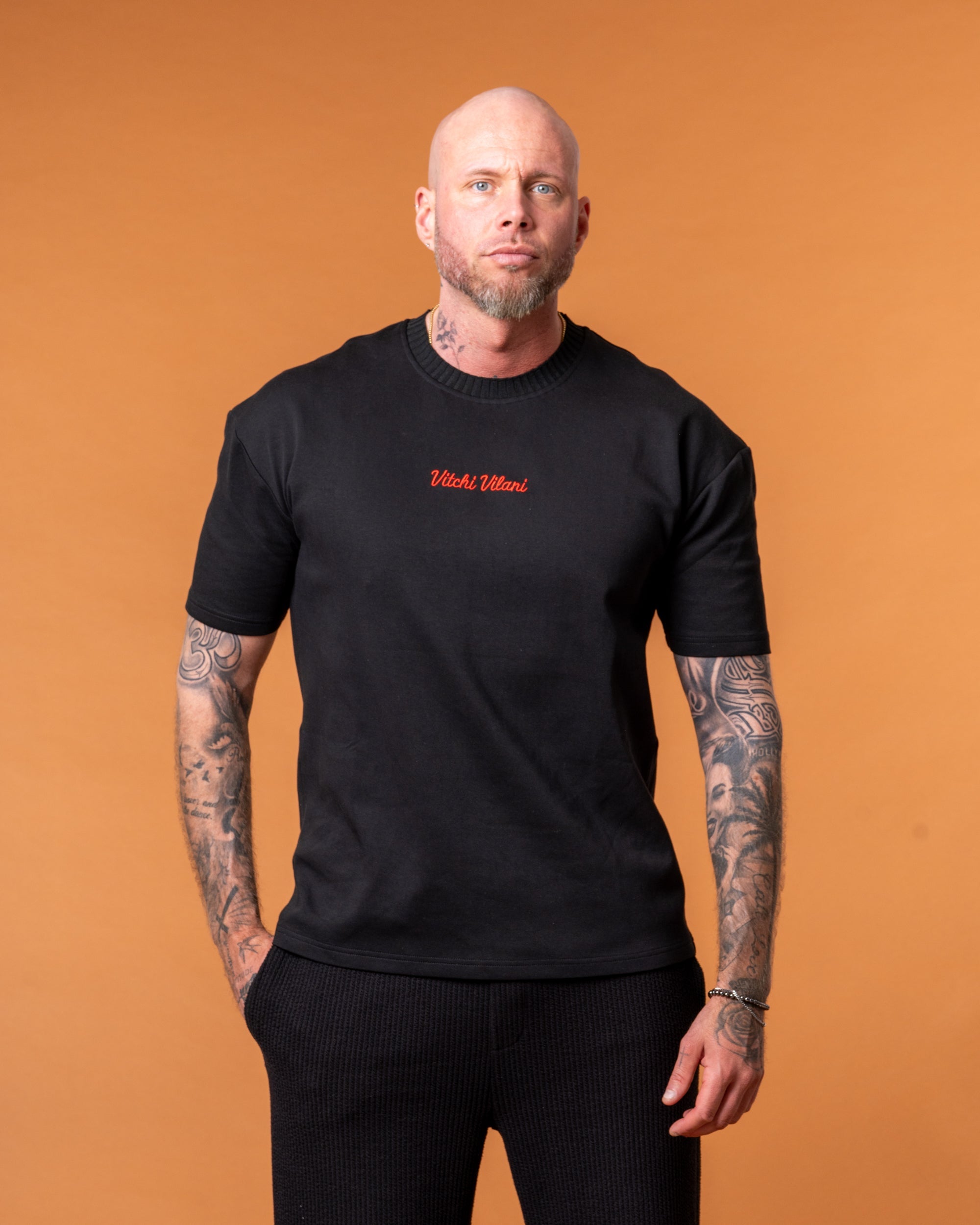 Aura Tee Black - NORTHLINE LABEL AS