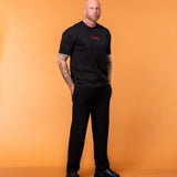 Aura Tee Black - NORTHLINE LABEL AS