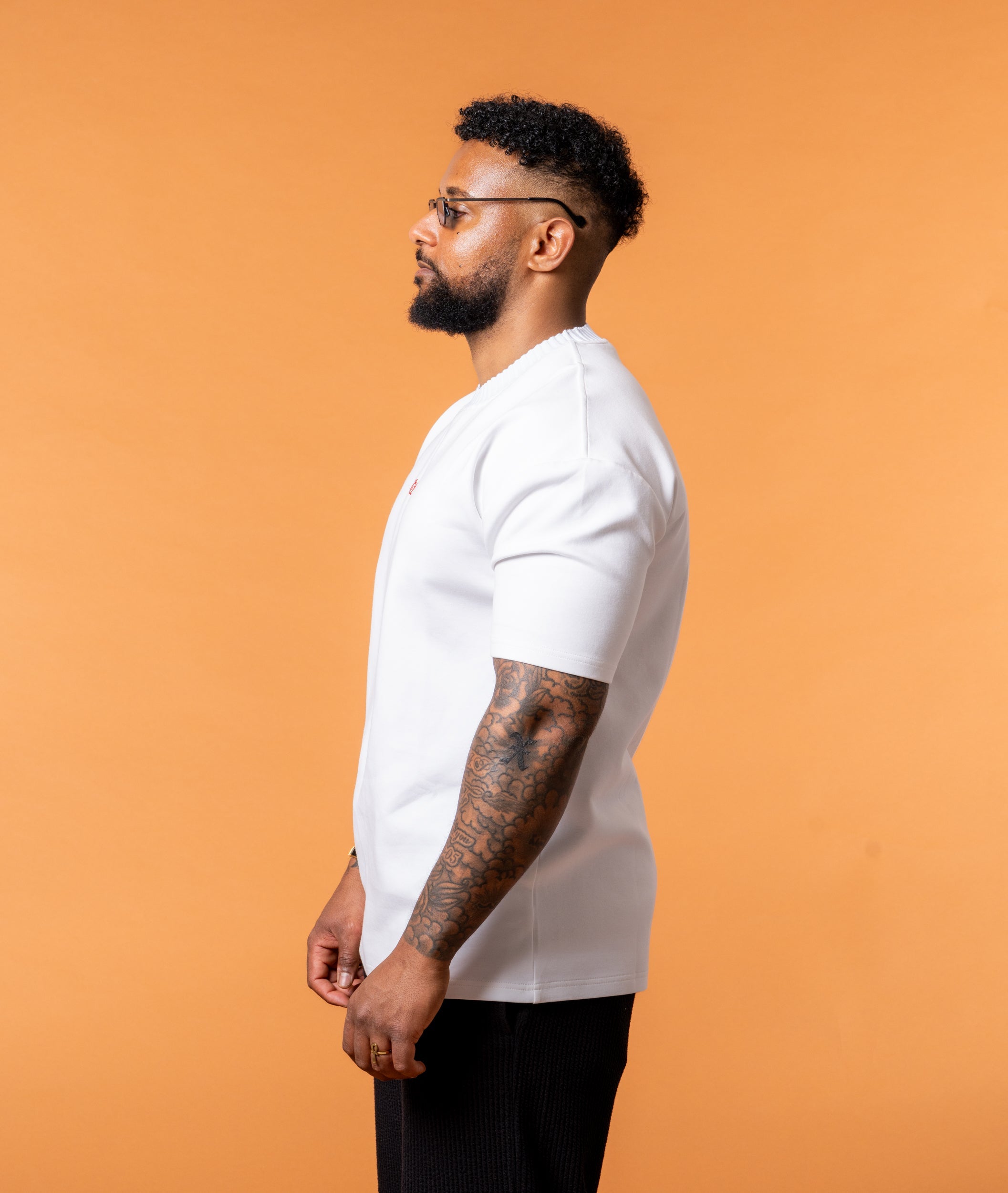 Aura Tee White - NORTHLINE LABEL AS