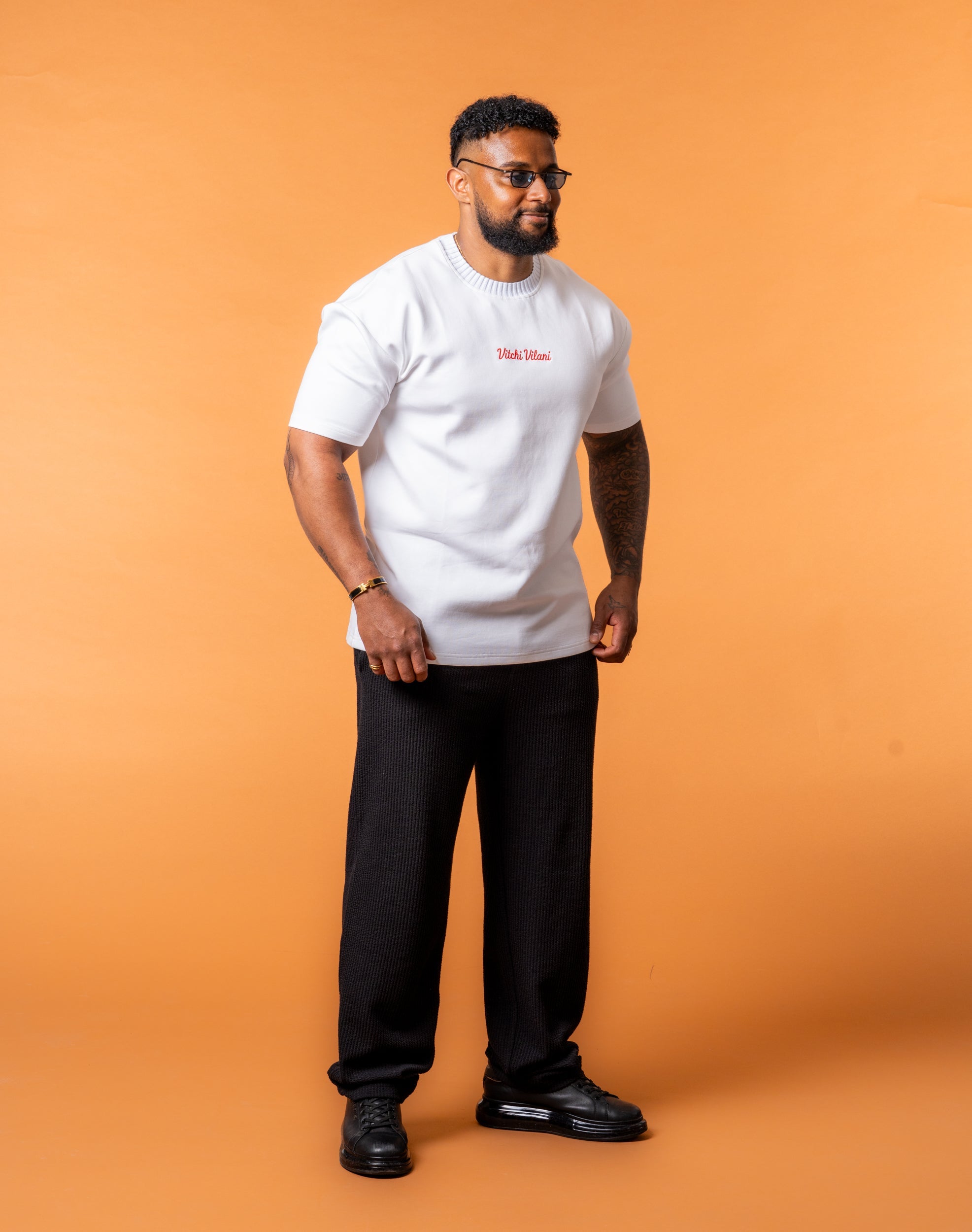 Aura Tee White - NORTHLINE LABEL AS