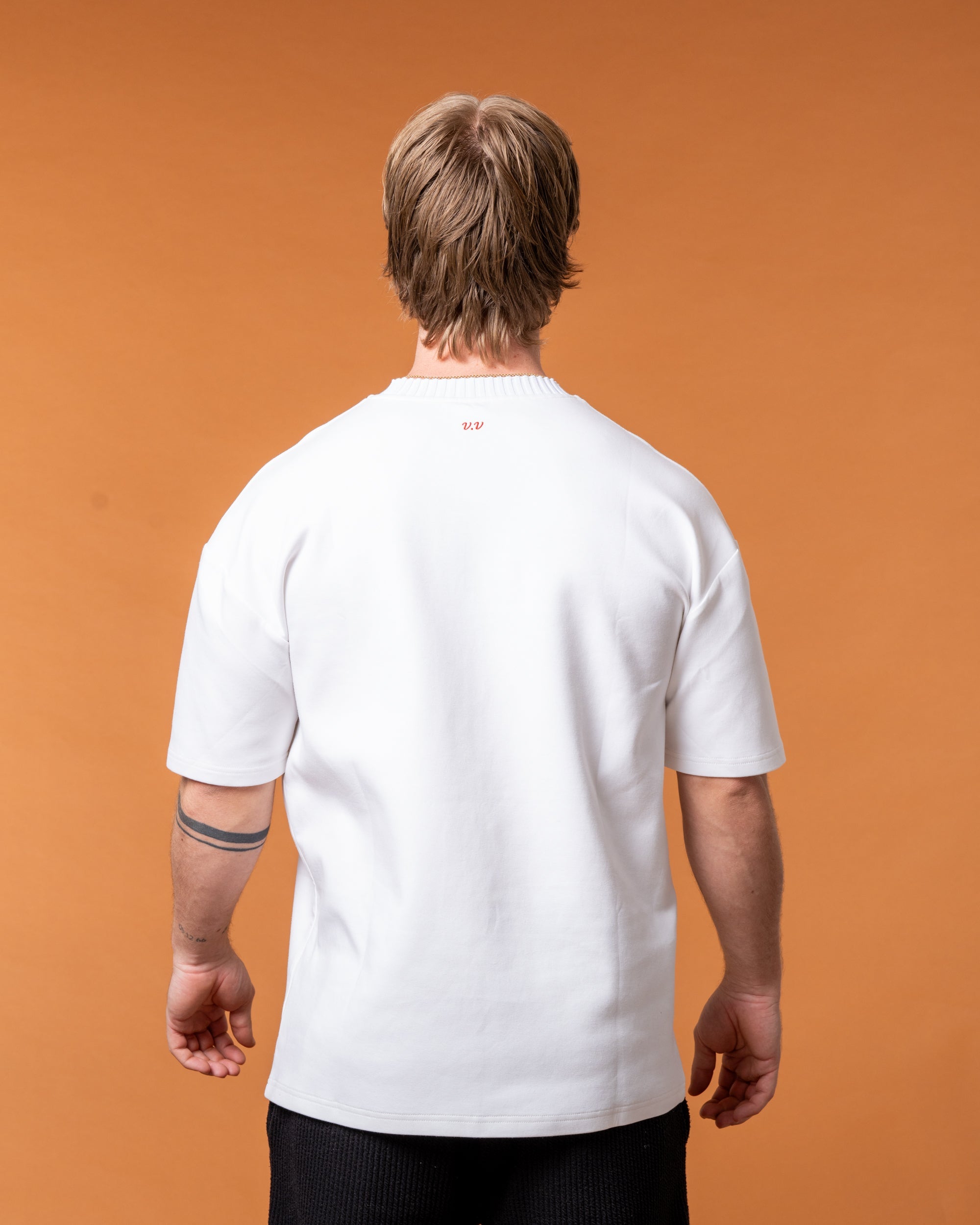 Aura Tee White - NORTHLINE LABEL AS