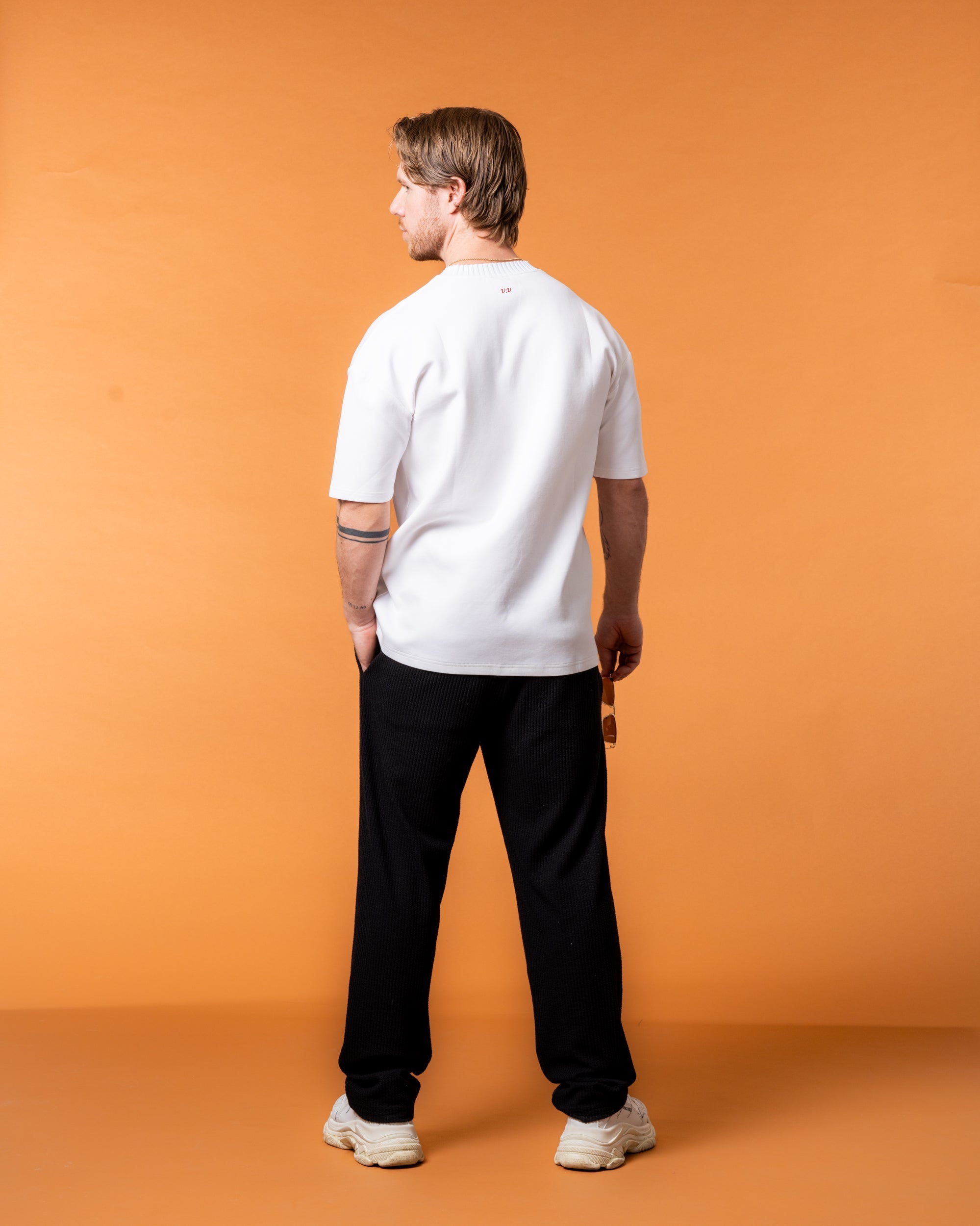 Aura Tee White - NORTHLINE LABEL AS