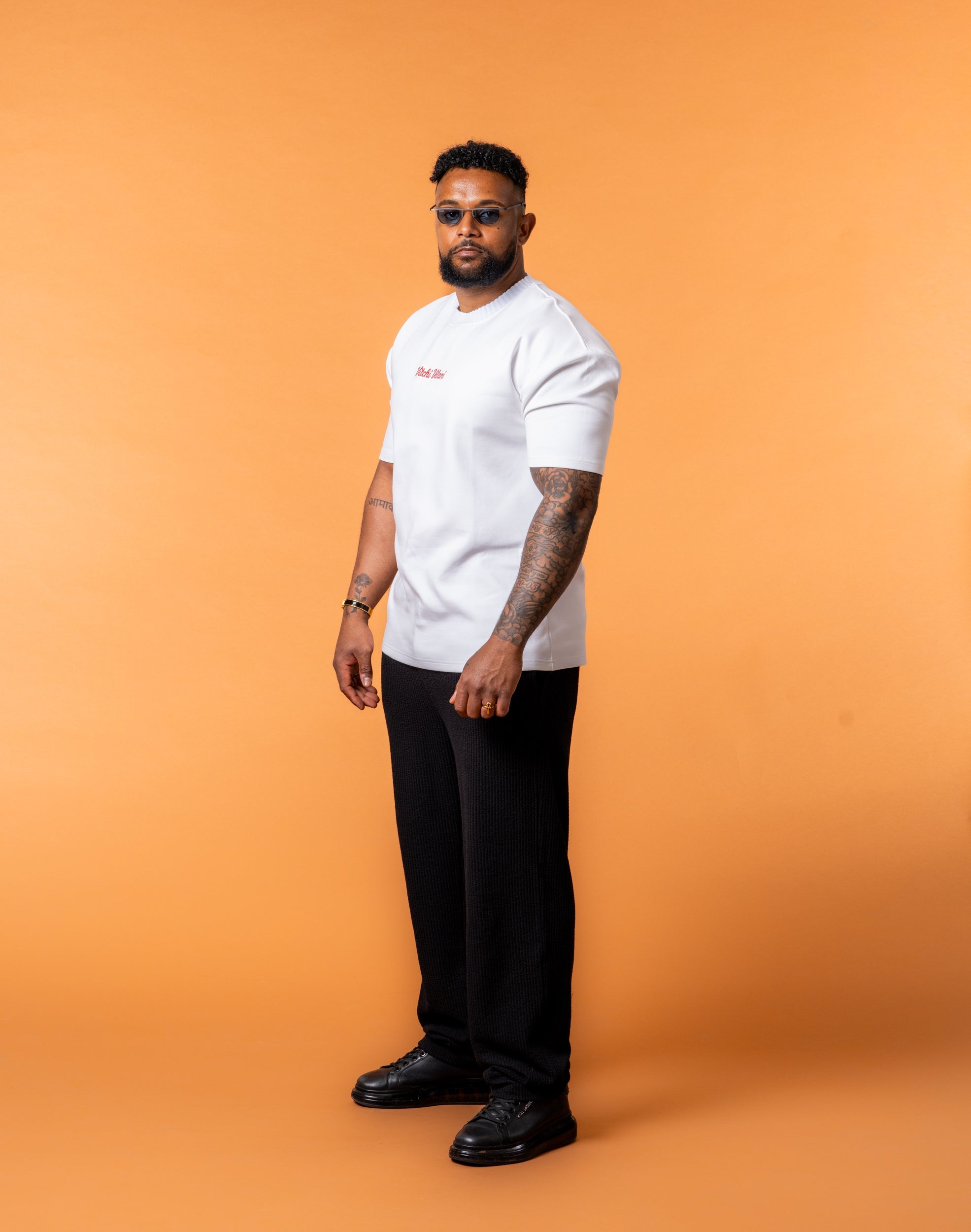 Aura Tee White - NORTHLINE LABEL AS
