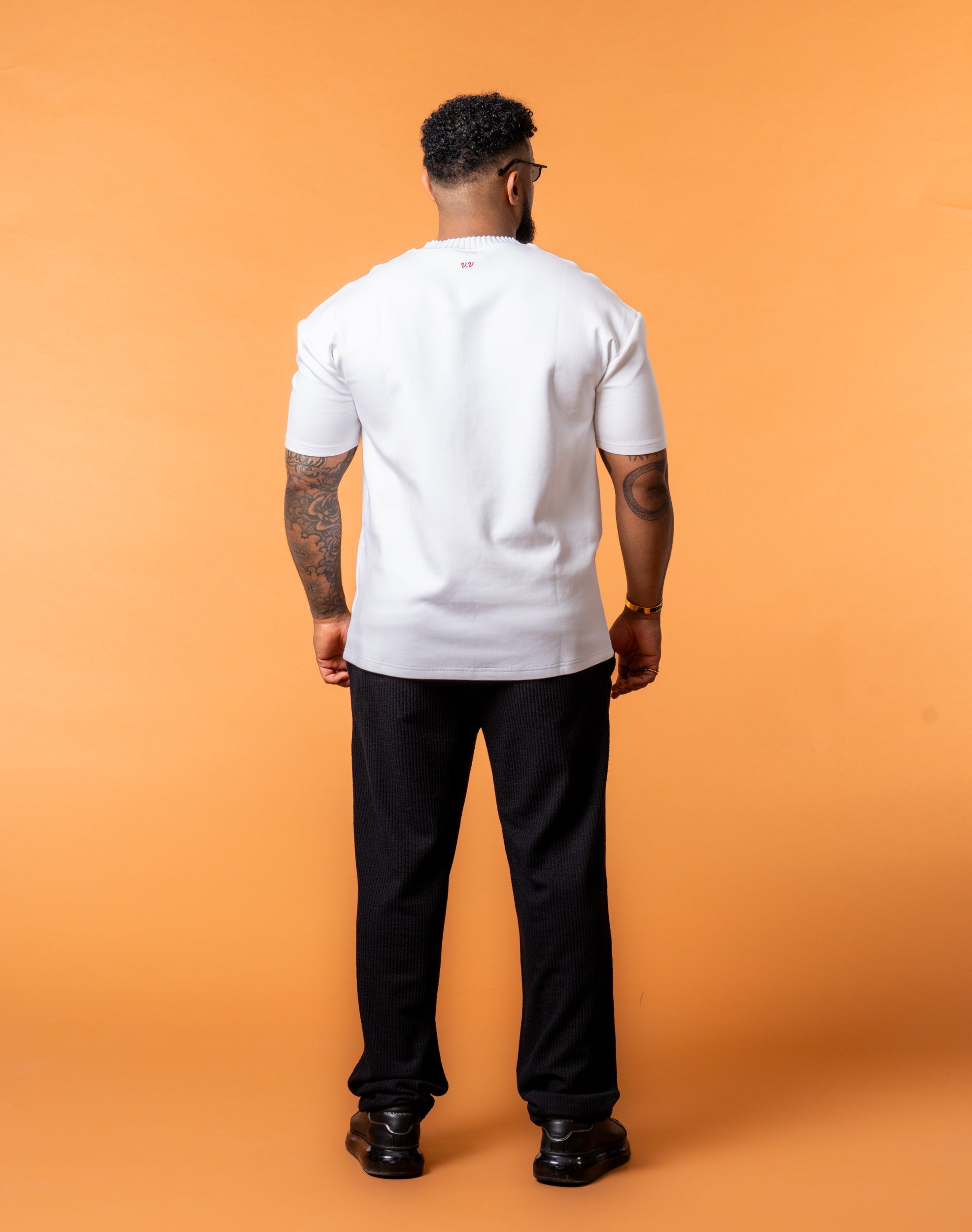 Aura Tee White - NORTHLINE LABEL AS