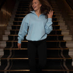 Baby blue sweatshirt - NORTHLINE LABEL AS