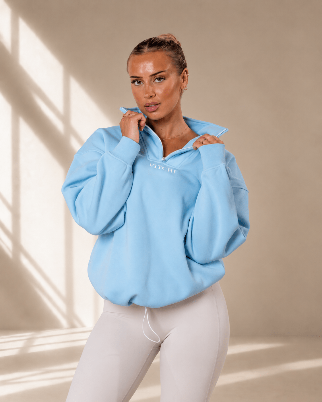 Baby Blue Sweatshirt - VITCHI VILANI