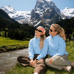 Baby Blue Sweatshirt - VITCHI VILANI