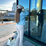 Baby blue sweatshirt - NORTHLINE LABEL AS