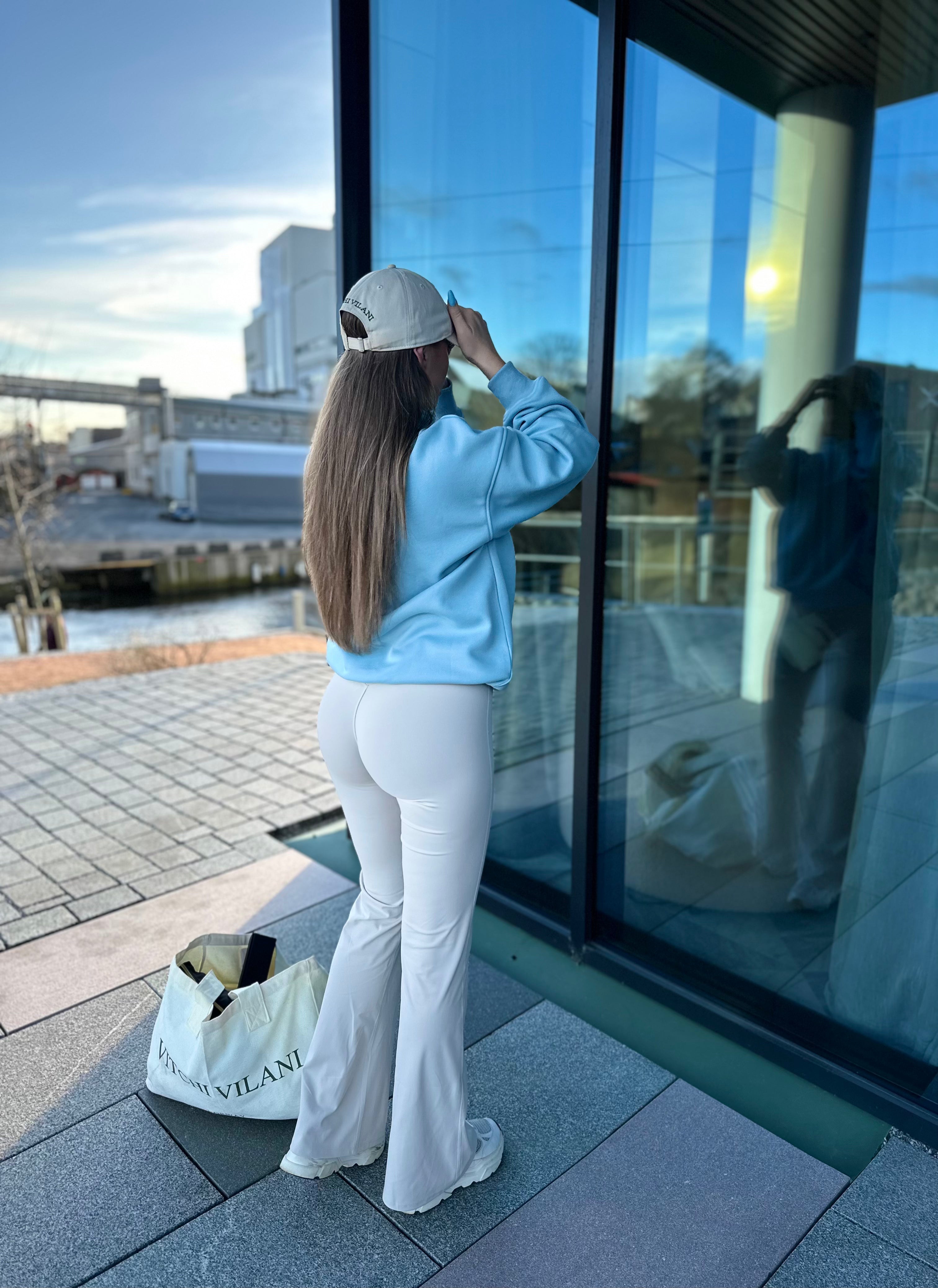 Baby blue sweatshirt - NORTHLINE LABEL AS