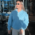 Baby blue sweatshirt - NORTHLINE LABEL AS