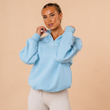 Baby blue sweatshirt - NORTHLINE LABEL AS