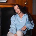Baby blue sweatshirt - NORTHLINE LABEL AS