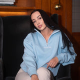 Baby blue sweatshirt - NORTHLINE LABEL AS