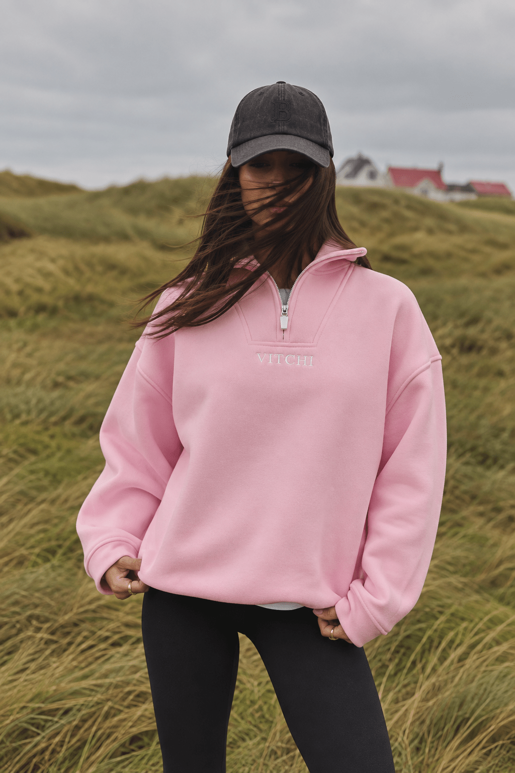 Baby Pink Sweatshirt - VITCHI VILANI