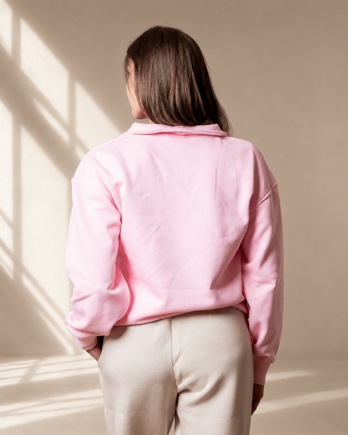 Baby Pink Sweatshirt - VITCHI VILANI