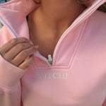 Baby Pink Sweatshirt - NORTHLINE LABEL AS