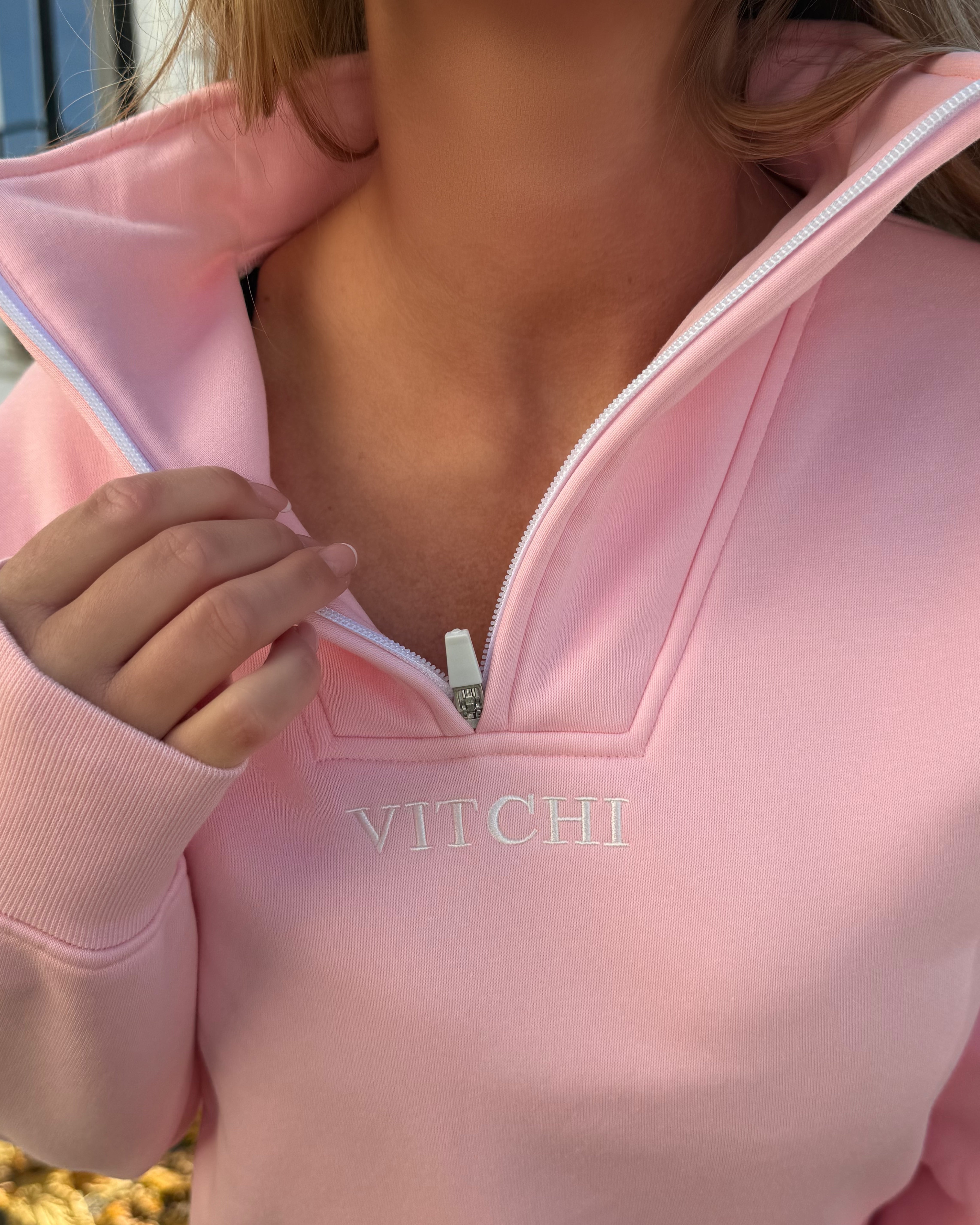 Baby Pink Sweatshirt - NORTHLINE LABEL AS