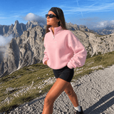 Baby Pink Sweatshirt - VITCHI VILANI