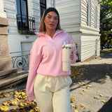 Baby Pink Sweatshirt - NORTHLINE LABEL AS