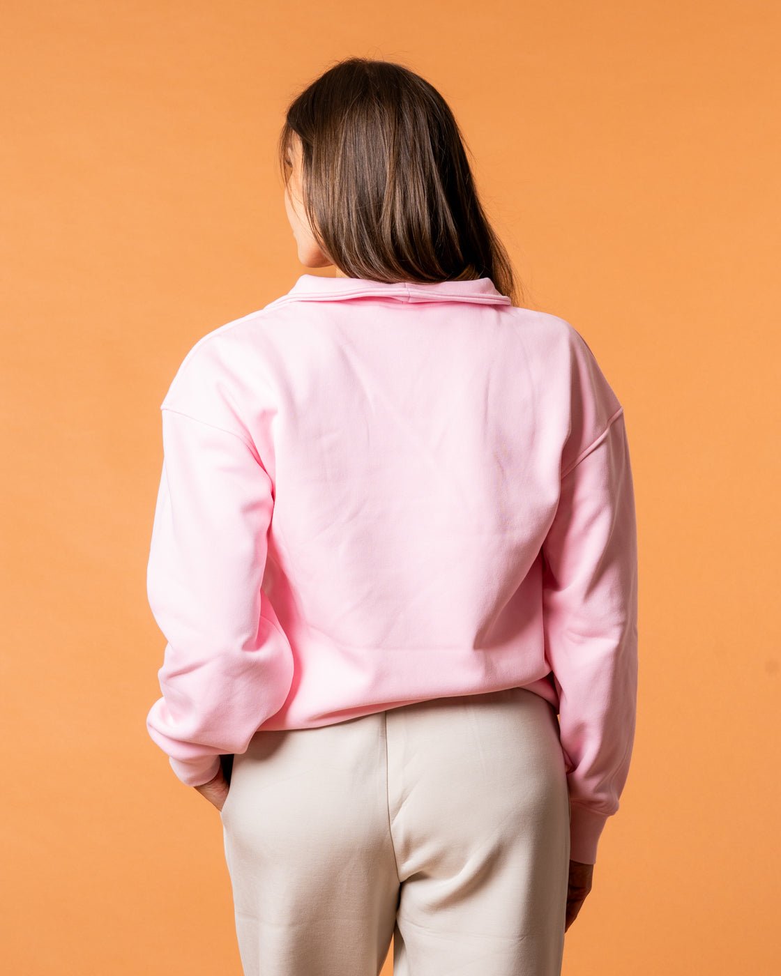 Baby Pink Sweatshirt - NORTHLINE LABEL AS