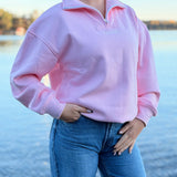 Baby Pink Sweatshirt - NORTHLINE LABEL AS