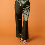 Celine Silk Pants Emerald - VITCHI VILANI