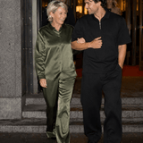 Celine Silk Shirt Emerald - VITCHI VILANI