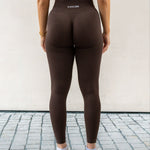 Comfort flex tights brown - NORTHLINE LABEL AS
