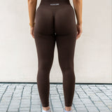 Comfort flex tights brown - NORTHLINE LABEL AS