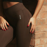 Comfort flex tights brown - NORTHLINE LABEL AS