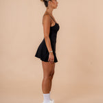Court club dress black - NORTHLINE LABEL AS