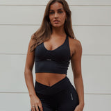 Elegant contour top black - NORTHLINE LABEL AS