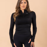 Half zip blacked out top - NORTHLINE LABEL AS
