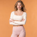 It Girl Top Cream - NORTHLINE LABEL AS