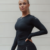 Long sleeve top black - NORTHLINE LABEL AS