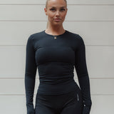 Long sleeve top black - NORTHLINE LABEL AS