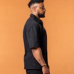 Lumière Black Half Zip Gold - NORTHLINE LABEL AS